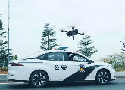 華科爾T210 Mini 警用偵察無人機(jī)一拋即飛